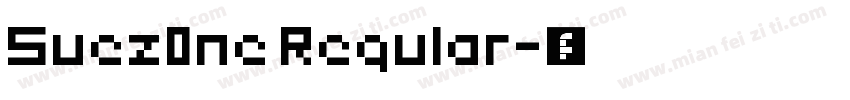 Suez0ne Regular字体转换